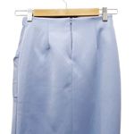 ASOS Lavender Peri Pencil Skirt With Dramatic Bow Tailored Scuba Knit Size 0 XS Photo 3
