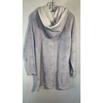 Disney Women's Fleece Soft Robe Hoodie Purple Fux Fur Long Sleeve Large Photo 6