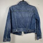 Current/Elliot The baby trucker studded denim jacket SZ 2 Photo 1