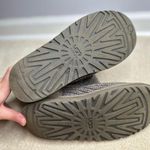 UGG : Classic Cardy Gray Winter Boot - Fold Over Gray Knit Boots Photo 5