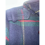 American Eagle  Outfitters Plaid Wool Blend Belted Peacoat Women’s M Vintage Y2K Photo 10