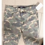Hudson  Size 26 Barbara Super‎ Skinny Jeans High Rise Waist Camouflage Green NWT Photo 1
