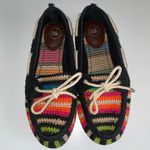 The Sak  Colorful Crochet Loafers Photo 0