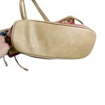 USA American Flag Leather Shoulder Tote‎ Blue Photo 1