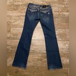 Miss Me  Sequin Distressed Bootcut Jeans. Photo 1