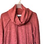 Free People  Beach Cocoon cowl neck Cozy Maroon Women's Sweater Photo 6