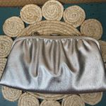 Statement Clutch & Wristlet Bundle (3 Pieces) – Metallic Evening Bags and Pouch Silver Photo 8