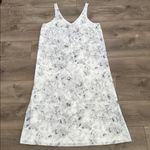 Lululemon NWOT V-Neck Midi Dress Aquila Rhino Grey Multi Size 14 Photo 1