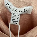 Shona joy NWT La Lune Cross Draped Maxi Dress in Desert Rose Photo 3