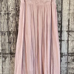 Motherhood Maternity Maternity blush pink crochet detail maxi dress Photo 0