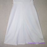 BLITHE Asymmetrical sleeveless Dress off white/ ivory, women size S White Photo 8