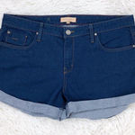 Sanctuary Dark Wash High Waisted Jean Shorts 32 Photo 0