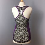 Hot Topic Blackheart Lace Back Tank Top in Purple Photo 1