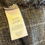 Coldwater Creek  Black White Textured Windowpane Plaid Blouse Top Womens XL Photo 4