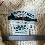 Aran Crafts Cream Cable Knit Cardigan Photo 1