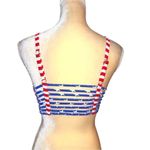 Xhilaration Xhileration cute patriotic short stretchy top with sexy back design!! Photo 4