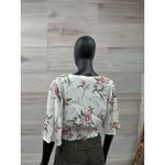 ASTR  The Label 100%‎ Viscose Floral Wrap Crop Top - Medium Photo 1