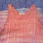 Sam & Lavi Sunset Soiree Frayed Ombre Maxi Dress Pink Size L Photo 7