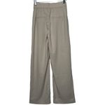 Abercrombie & Fitch  Khaki Pleated High Waisted Wide Leg Trousers Pants Size XS L Photo 1