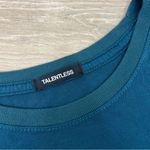 Talentless  Teal Green Short Sleeve Tee Photo 9