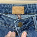 Driftwood Women's  Light Wash Meg Classic Fit Raw Hem Cropped Jeans 26 Button Fly Photo 2