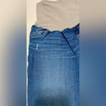 Indigo Blue Maternity Cropped Jeans Size XL Photo 2