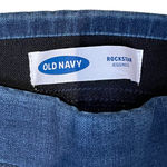 Old Navy Old‎ Navy Womens Rockstar Jeggings Size 0 Blue Denim Distressed Stretch 26X29 Photo 3