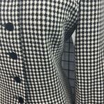 Doncaster Circa 1990 Vintage Herringbone Tailored jacket with faux Shearling cuff, collar Photo 6