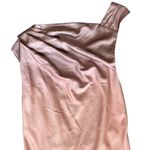 Significant Other Women’s Lana Tie Back Pink Ombre Cowl Neck Satin Maxi Dress 10 Photo 2