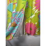 LAROQUE Floral Colorful Summer Maxi Skirt Bright Elastic Waist Preppy Small Pink Photo 6