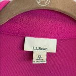 L.L. Bean Women's Bright‎ Pink Fleece Zip Up Jacket Size XL Photo 1