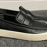 Vince  Ghita Women's Size 10M Black Leather Slip-On Comfort Shoes Platform Comfy Photo 0