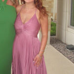 PINK FORMAL DRESS Size 6 Photo 0