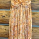 ASTR  The Label Abstract Tiered Maxi Dress size S Photo 4