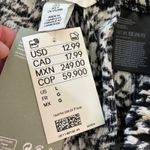 H&M New Women's Black White Animal Print Elastic Waist Pull On Shorts Size L Photo 3