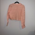 For Love & Lemons Creme Puff Jacket size large - pink barbicore Photo 4