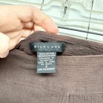 SILKLAND Skirt Women Size Midi Embroidered Brown High Waisted Tribal Boho Flowy Photo 1