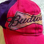 Budweiser  Y2K Logo Hat Pink & Purple Photo 3