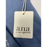 NWT ANA A New Approach‎ Light Blue Sweatshirt Paisley Design XXL Photo 2
