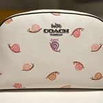 Coach Authentic White Snail Print Women's Bag Madi Women's Crossbody Bag New Photo 3