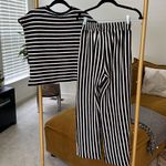 Miou Muse Striped Black and White set Size undefined Photo 1