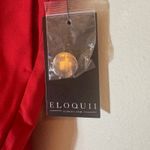 Eloquii  Red Wide Leg Tie Ankle Pants Size 20 NWT Photo 5