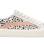 Madewell Sidewalk Sneakers Lace-Up Low Top Calf Hair Suede Vintage Linen 10 NWT Photo 1