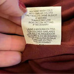 As You Wish As U Wish Burgundy Boho Floral Tunic Dress Lace Keyhole Back Lined Medium Flowy Photo 7