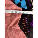 SheIn  Mauve Chiffon Romper Sheer Tie Straps Beads Lined‎ Size Medium Back Zip Photo 3