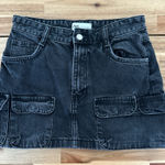 ZARA Mini  Denim Cargo Skirt Photo 0