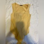 ZARA  Yellow Body Suit Photo 2