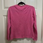 Women’s pursuits, ltd. Cashmere sweater long sleeve vneck pink size medium Photo 3