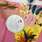 PQ SWIM PILYQ Bikini Set Size Medium NWT Oasis Reversible Knot Swim NWT Floral Yellow Photo 7