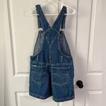 Revolt Y2K Denim Overall Shorts Photo 1
